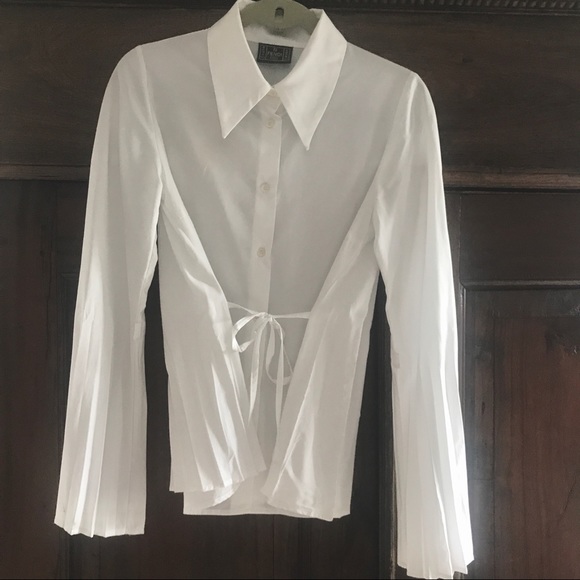 Fendi Tops - DAO’s FENDI , VINTAGE white blouse..😎Gorgeous !🌸